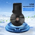 thumbnail image 3 of Ventilador De Enfriamiento Para Pecera, Enfriador De Acuario De Enfriamiento Rápido, Colgante Multifuncional, Alimentado Por USB Para Acuario, 3 of 7