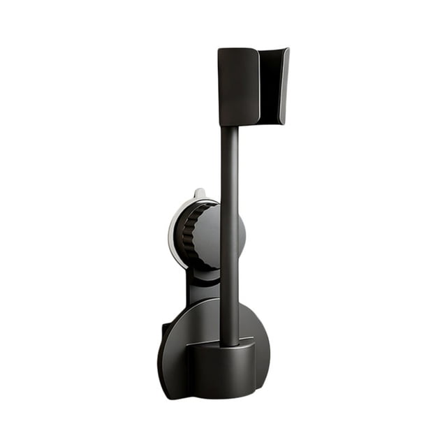 SIfdSeng Suction Cup Lazy Hair Dryer Stand Bathroom No Drilling Required Rotatable Hands Storage Rack Hair Dryer Holder