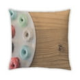 thumbnail image 2 of Ahgly Company Foods Donut Indoor Throw Pillow, 18 inch by 18 inch, 2 of 6