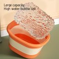 thumbnail image 4 of Dvkptbk Foldable Foot Bath Bucket with Handle and Lid, Portable Foot Bath Spa Bucket with Massage Acupoints, Portable Foot Bath Bucket, Foldable Spa Bucket for Foot, 4 of 8