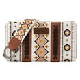 thumbnail image 5 of Wrangler Wristlet Western Wallet Boho Aztec Credit Card Holder for Women, Coffee-B, 5 of 8