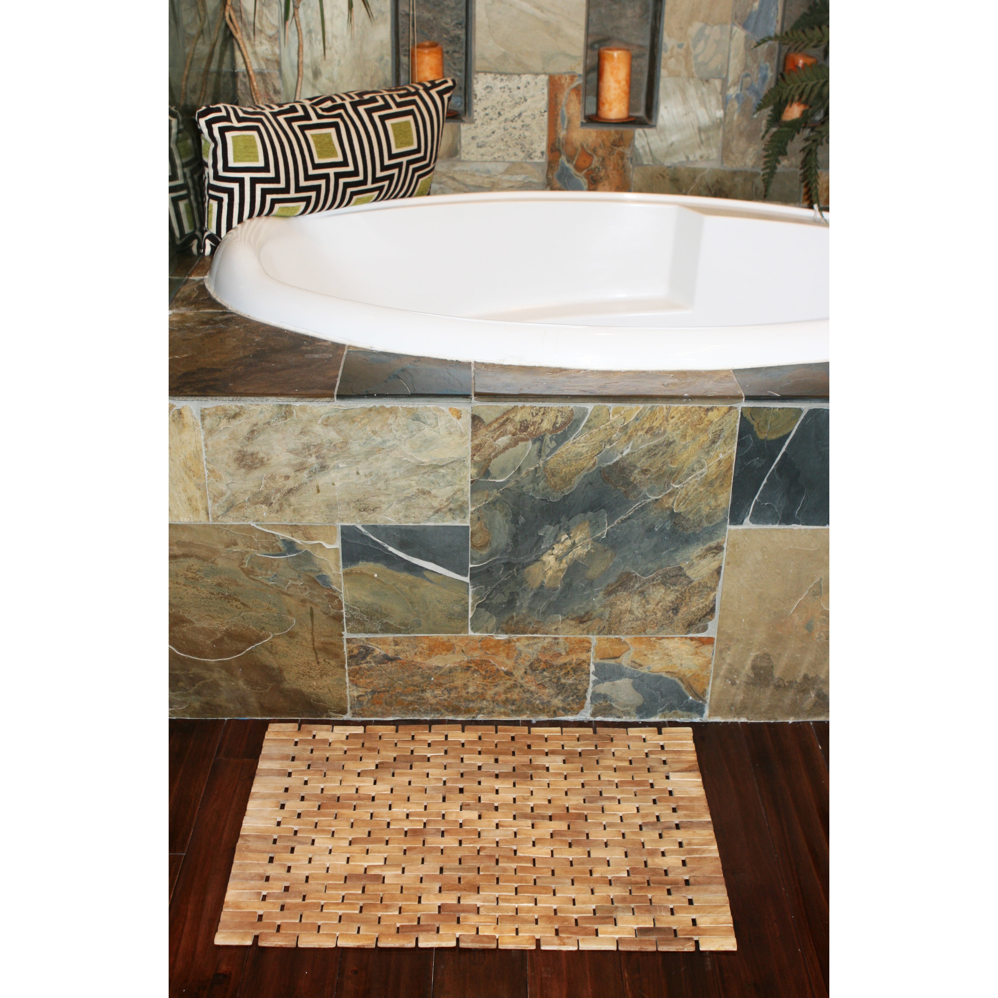 outdoor shower mat