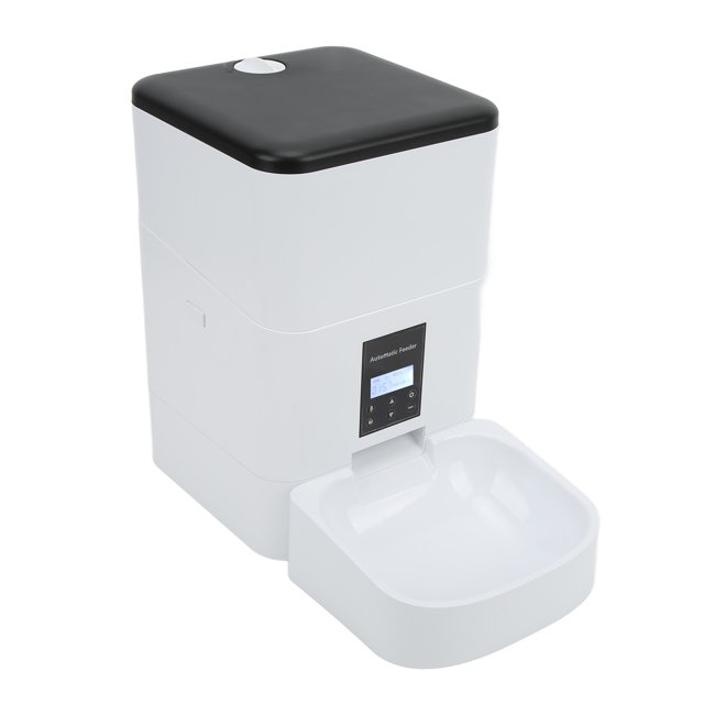 Dispensador Automático De Alimentos Para Mascotas, Comedero Automático Para Gatos, 4 L, Alta Capacidad, Operación Simple, Bloqueo Múltiple, Protección Fresca, Cuenco ANGGREK Otros