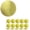 Gold, variant on 2 inch Round Silver Foil Stickers for Embossing 200 Pcs, GYA Blank Self Adhesive Notary Embosser Seal Stickers with Serrated Edge for Certificate Package, Envelope, Wafer, Awards Legal Metallic