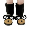 thumbnail image 2 of LazyOne Animal Slipper Boots for Kids, Unisex Cozy Children's Slippers (Bear, Medium), 2 of 7