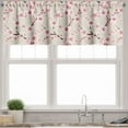 thumbnail image 3 of Ambesonne East Valance & Curtain, Flowering Cherry Blooms, 55"x24", Beige Rose, 3 of 6