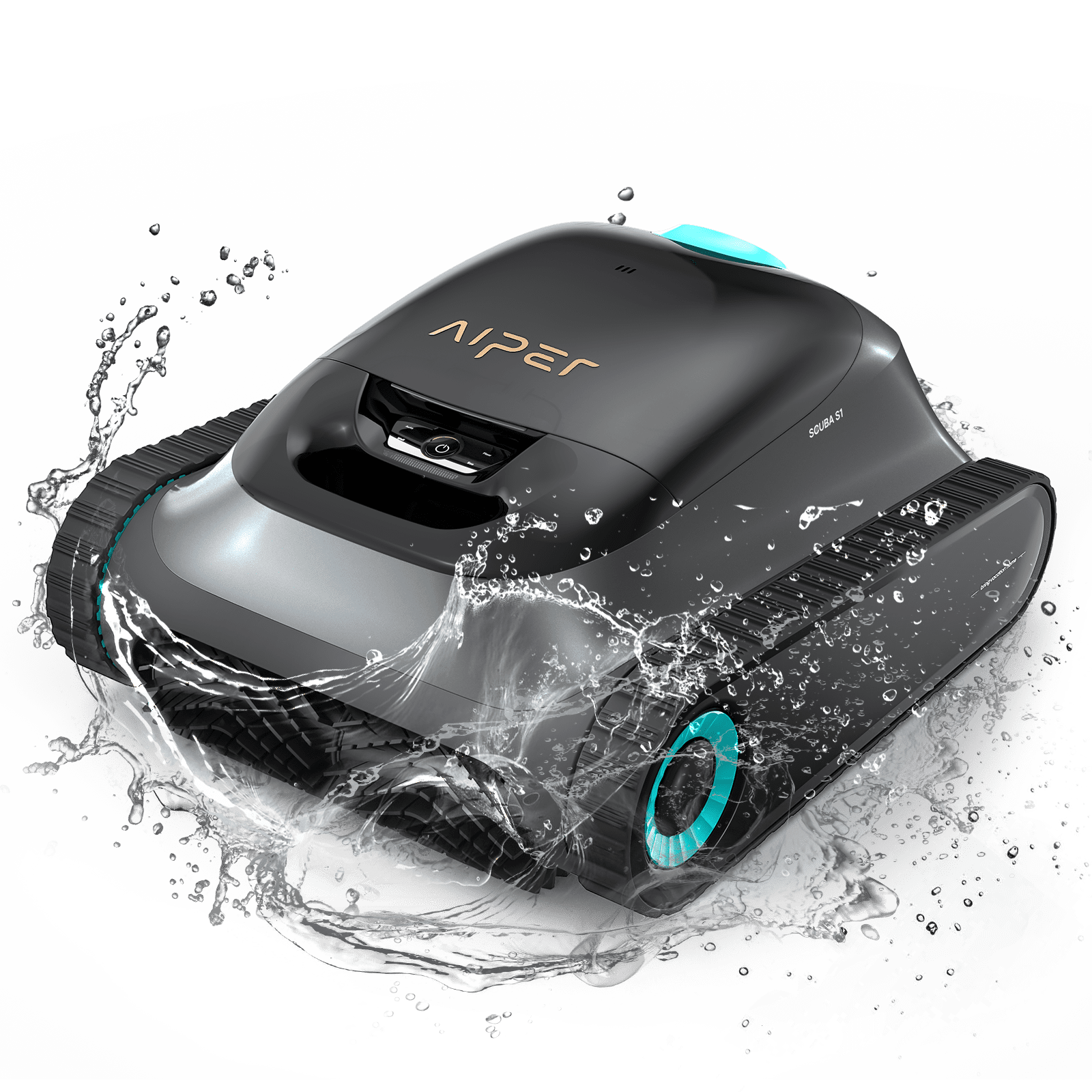 AIPER Scuba S1 Robotic Pool Vacuum Cleaner with Wall Cleaning for Inground Pools 2024 CES Award - image 5 of 6