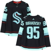 Andre Burakovsky Seattle Kraken Autographed Navy Adidas Authentic Jersey - Fanatics Authentic Certified