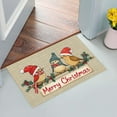 thumbnail image 1 of Festive Christmas Doormat Non Slip Indoor/Outdoor Holiday Rug for Home Decoration Perfect for Adding Festivity To Your Home!, 1 of 4