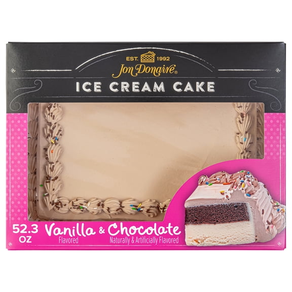 Jon Donaire 1/4th Sheet Ice Cream Cake