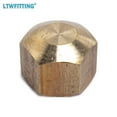 thumbnail image 3 of LTWFITTING 5/16" Brass Compression Cap Stop Valve Cap,Brass Compression Fitting(Pack of 10), 3 of 6