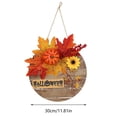 thumbnail image 3 of POINTERTECK Door Hanging Decoration Door Decoration  Bow Maple Leaf Pumpkin Wall Hanging – Hand Crafted Festive Ornament For Creative Scene Setting And Door Sign A One Size, 3 of 8