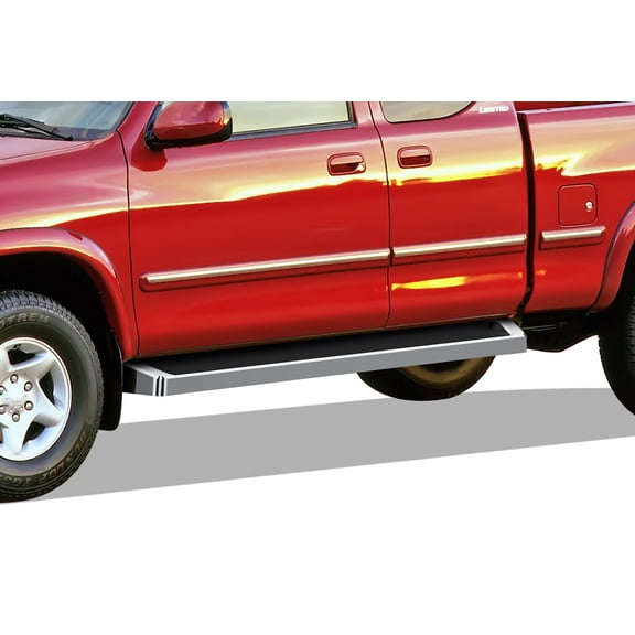 2000-2006 Toyota Tundra Extended Cab Polish Finish 6 Inch iRunning Board Door to Door Side Bar Side Step Running Board