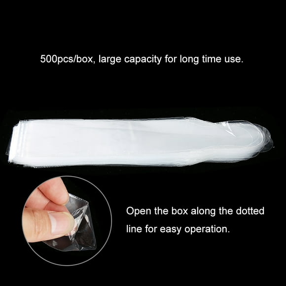 Domqga Scaler Handpiece Sleeve Cover,500pcs/set Disposable Plastic Scaler Handpiece Sleeve Cover Protector, Scaler Handpiece Cover