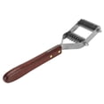 thumbnail image 4 of Dog Undercoat Rake Comb, Blunt Blade Pet Dematting Comb Wooden Handle Comfortable To Hold 2 Rows Teeth  for Hair Removal for Pet Upper 18 Lower 10 Blades, 4 of 7