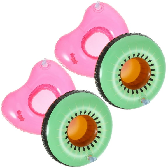 GOOHOCHY 4 Pcs Water Inflatable Cup Mat Multipurpose Holder