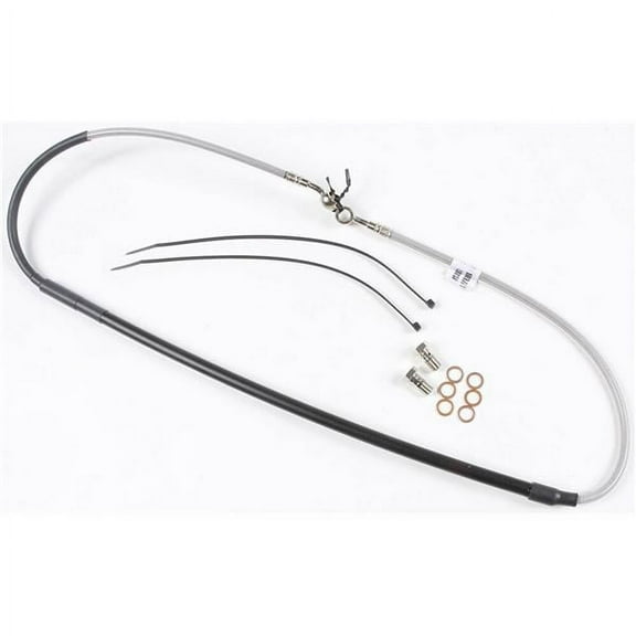 Galfer Braided Stainless Steel Front CR Style Brake Line (FK003D344CR)