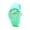 J005- Mint Green, variant on Geneva Sport Timepiece, Hot Pink Silicone Band, Sports & Outdoor, Daily Tracking, Valentine's Gift, Minimalist Marking, 1 Pc
