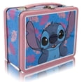 thumbnail image 2 of Disney Stitch Lunch Box for Kids | Stitch Tin Lunchbag for Boys, Girls, Unisex | Tin Lunchbox Storage, Toddler Snack Box, Bookbag Accessory | Ages 3+, 2 of 5