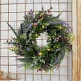thumbnail image 1 of cpengpj Clearance Spring Wreaths For Front Door Outside Welcome Summer Flower Plant Immortal Flower, 1 of 6