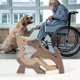 thumbnail image 5 of Handmade Wooden Statue, Puppy Wooden Carving Ornaments, Craft Figurine Wood Small For Home,office,l, 5 of 5