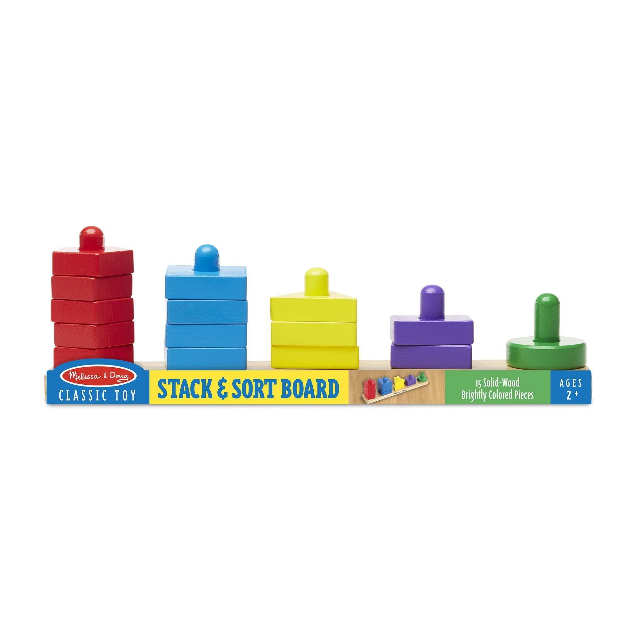 melissa & doug stack & sort board