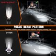 thumbnail image 3 of RXTSQI 2pc H4/9003 LED Headlight Bulb High/Low Dual Beam 6000K C9 for Toyota RAV4 2001-2005, 3 of 12