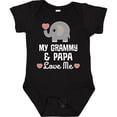 thumbnail image 3 of Inktastic Grammy and Papa Love Me Grandchild Boys or Girls Baby Bodysuit, 3 of 5