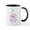 White/Black Inside, variant on CafePress - Cute Pink Octopus Mug - 11 oz Ceramic Mug - Novelty Coffee Tea Cup