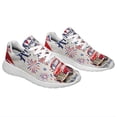 thumbnail image 6 of 4th Of July Shoes Truck America 1776 Print Sneakers Lightweight Comfortable Running Shoes for Men Women White Size 12, 6 of 7