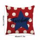 thumbnail image 3 of Independence Day Pillowcase Home Sofa Linen Pillowcase Independence Day Star Letter Print Red, 3 of 6