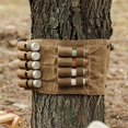 thumbnail image 4 of 9pcs Camping Small Spice Bottles Set with Storage Bag Glass Jars (Khaki), 4 of 7