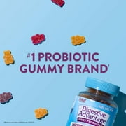 Digestive Advantage Daily Probiotics For Women And Men, Gut Health, Natural Fruit Flavors, 80 Gummies