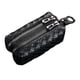thumbnail image 3 of Monedero pequeño, monedero, llavero de coche, para hombre y mujer, práctico, con cierre de cremallera, moderno Negro, 3 of 9