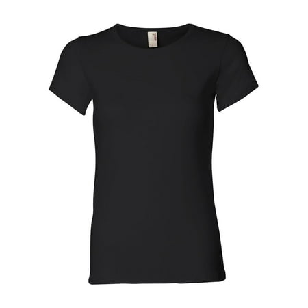 Anvil - Anvil T-Shirts Ladies' 1×1 Rib Cap Sleeve Scoopneck T-Shirt ...