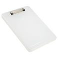 thumbnail image 5 of JAM Paper Plastic Clipboard with Storage, 9 x 13, Clear, 1 per Pack, 5 of 7
