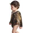 thumbnail image 3 of Xecao Apocalyptic Skull Soldier Print Baby unisex-baby Cotton Long-sleeve Bodysuits-3 Months, 3 of 6