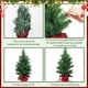 thumbnail image 3 of Árbol de Navidad artificial con cenna apagada de 40 cm con base x12, 3 of 6