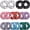16PCS, variant on 8 Pieces Soccer Hair Scrunchies for Girls Hair Accessorie Ties Elastic Bands Colorful Ponytail Holders Sport Accessories Gifts for Women Players Coaches Teams