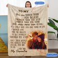 thumbnail image 2 of Birthday Gifts for Wife, to My Wife Throw Blanket, Women Christmas Wedding Anniversary Valentine Romantic Gifts for Her, Wife Birthday Gift Ideas (55"x70"), 2 of 5