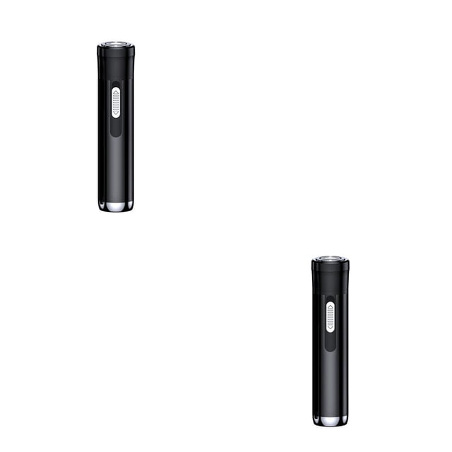 Vogacara Cortapelos eléctrico para la nariz, funciona con batería, carga USB, cortadora de cejas desmontable, removedor con cepillo de Type4 NO4