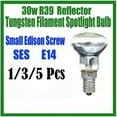 thumbnail image 3 of Replacement Lava Lamp E14 R39 30w Screw In Light Bulb Clear Reflector Spot Light Lava Incandescent, 3 of 5