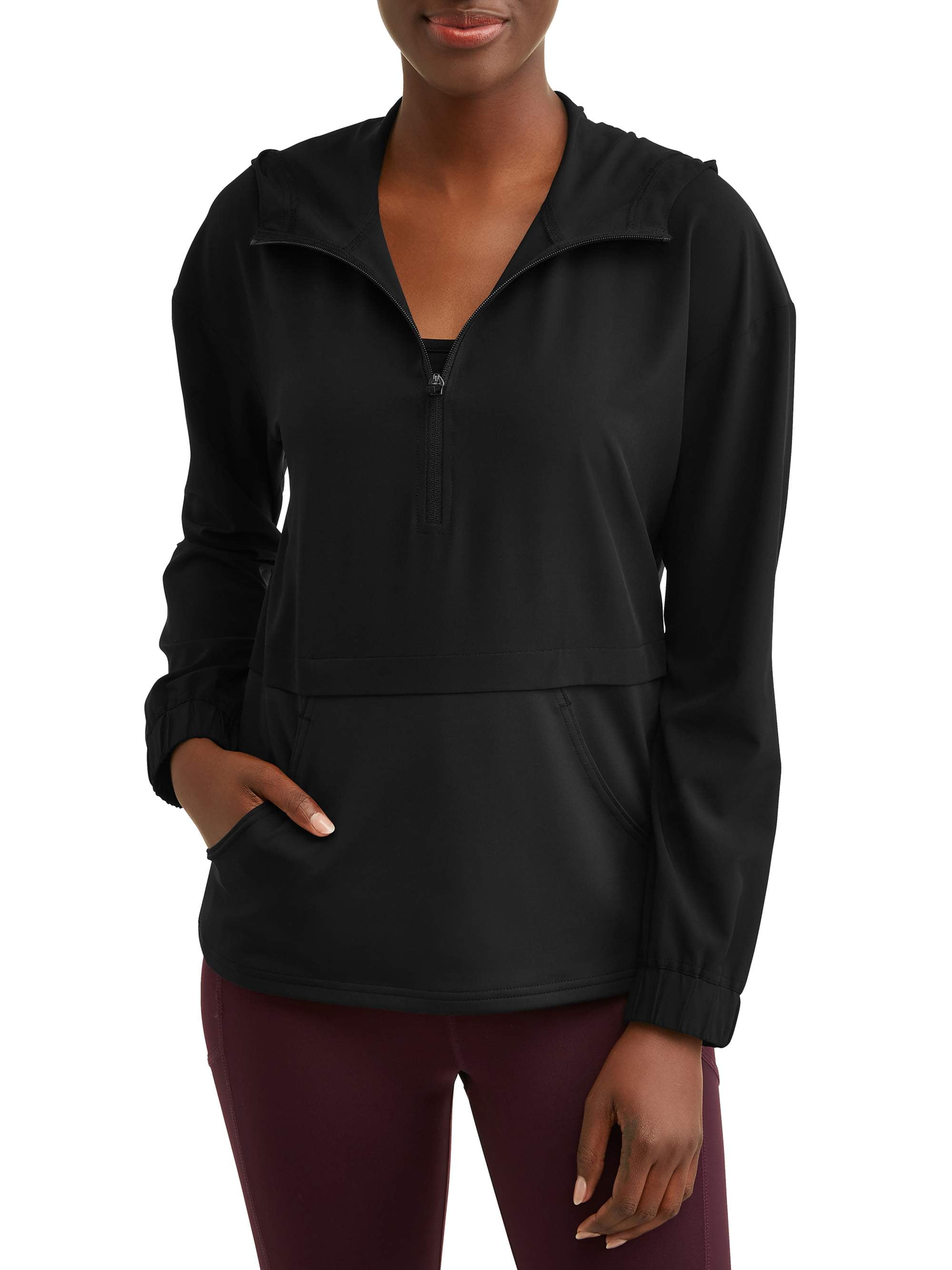 Athletic Works Athletic Works Women's Athletic 1/4 Zip Windbreaker