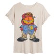 thumbnail image 2 of Garfield - Street Fashion - Juniors Oversized Graphic T-Shirt, 2 of 4