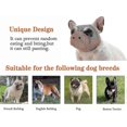 thumbnail image 3 of Short Snout Dog Muzzle Bulldog Muzzle, Stop Dog For Biting Barking Chewing, Adjustableshort Mouth Dog Anti-bite Anti-eating Mask Pet Supplies, 3 of 5