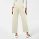 thumbnail image 3 of WILLBEST Pantalones Casuales de Sarga para Mujer, Pantalones Cortos de Pierna Ancha, Pantalones Cortos de Talla Grande, Pantalones Capri Elásticos, Pantalones Vaqueros Tobilleros para Mujer XXXXL, 3 of 5