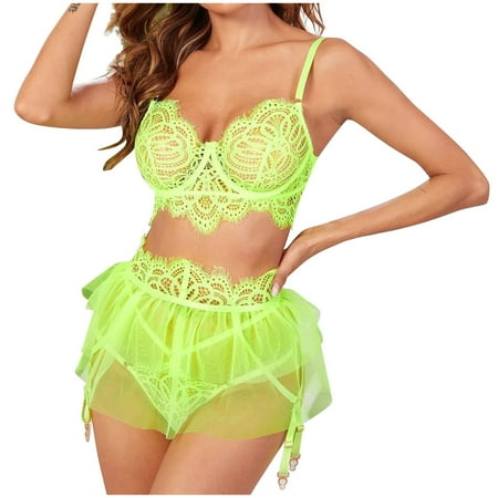 

Lingerie Sets Women Christmas Sexy Lingerie Lace G-string Thong Underwear Sleepwear Miniskirt Bra Thong Satin Christmas Lingerie Lace Mesh Lingerie Sexy Sets
