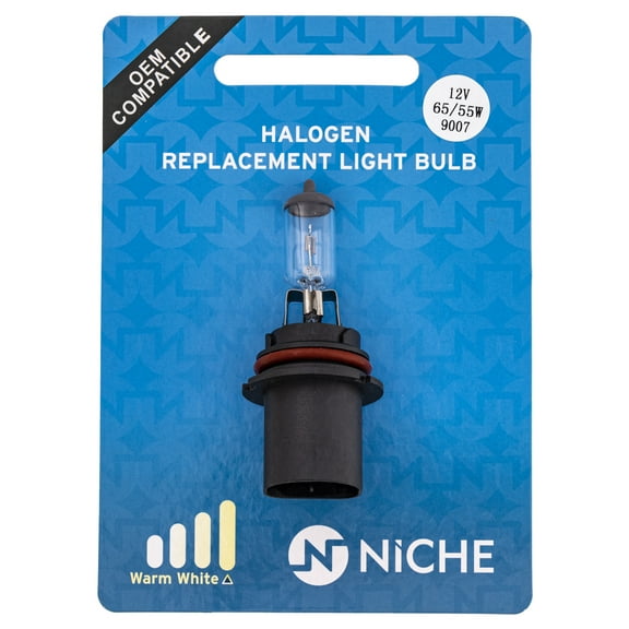 Niche 9007 Headlight Bulb for Arctic Cat Bearcat 330 Snowmobile 519-CBL2235B