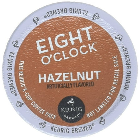 Eight O,Clock Coffee Hazelnut Coffee - 18 Ct