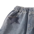 thumbnail image 6 of YunPes Boy's Star Baggy Jeans Teen Boys Straight Wide Leg Denim Pants with Pocket Y2K Hip Hop Streetwear Cargo Pants Patchwork Jeans, 6 of 7